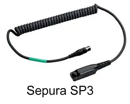 3M PELTOR FLX2-101 aansluitkabel SP3 Sepura 